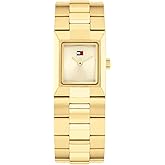 Tommy Hilfiger Women's 2H Quartz Bracelet Watch - Jewelry-Inspired, Square Design - 3 ATM Water Resistance - Elegant and Versatile Timepiece - Gift for Her - 20.5mm