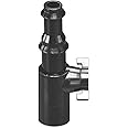 Little Giant 566228 1/4-inch Slip Fit Pump Flow Control Valve, Accepts 3/8-inch and 1/2-inch Tubing, Black, FC-1/4