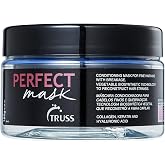 TRUSS Perfect Hair Mask, Conditioning, Collagen, Keratin &amp; Hyaluronic Acid | Intense moisture and hydration treatment. Repairs fine, thinning, brittle, and dry damaged hair types.