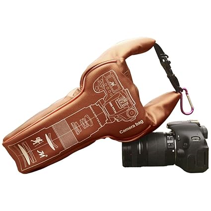 homelex Funda para cámara réflex Cámaras de Bandolera para cámara ...