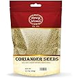 Spicy World Coriander Seeds Whole 3.5 Ounce Bag - Pure, Vegan, All Natural, Product of India (Dhania)