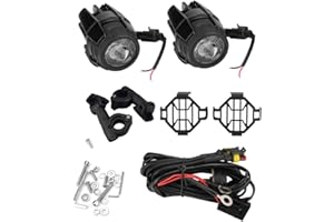 Motorcycle Fog Lights, 40W Ultra-bright Waterproof Motorcycle Fog Lights LED Auxiliary Driving Lamp for BMW R1200GS adv F800G