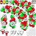 249 Pieces Christmas Balloons Garland Kit, Red and Green Balloons, Confetti Balloons, Balloon Tie Tools, Balloon Strip Tape, Adhesive Dots, Balloon Clips, Balloons Ribbons for Christmas Party