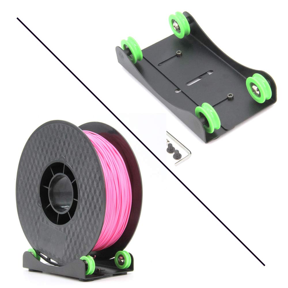 Zeberoxyz 3D Printer Filament Holder with Adjustable Filament Mount Rack Bracket Used for TPU PLA ABS Nylon Wood 0.5KG 1KG 3D Printing Materials (Filament Holder) — image 1