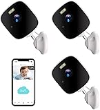 3PC WiFi Indoor Camera for Home Security, 2K Indoor