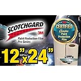 12" x 24" Certified Genuine 3M Scotchgard Pro Series Paint Protection Film Bulk Roll Clear Bra Piece