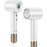 Hair Dryer - Bopcal Ionic Blow Dryer with Concentrator for All Hair Types,160000 RPM High-Speed Fast Drying Lightweight and Quiet, 200 Million Negative Ions Dryer with Thermo-Control (1500w)