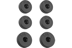 IHOTDER 6PCS Brake Line Flaring Tool Kit Flare Adapter,3/16" & 1/4" Steel Adapter Double Flare Tool for Brake Lines/Fuel Lines/Copper Pipe,Car Accessories Brake Flaring Tool