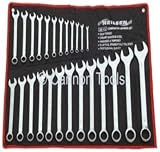 Neilsen CT0795 25pc Combination Spanner Set 6-32mm Chrome Vanadium Satin Finish view 1