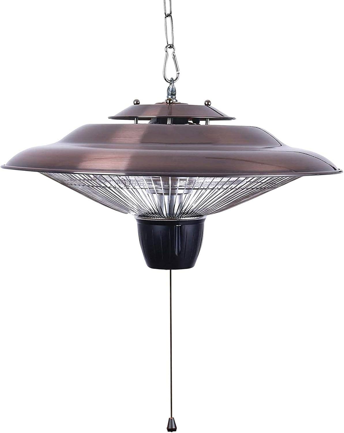 Outdoor Electric Patio Heater, 1500W Infrared Hanging