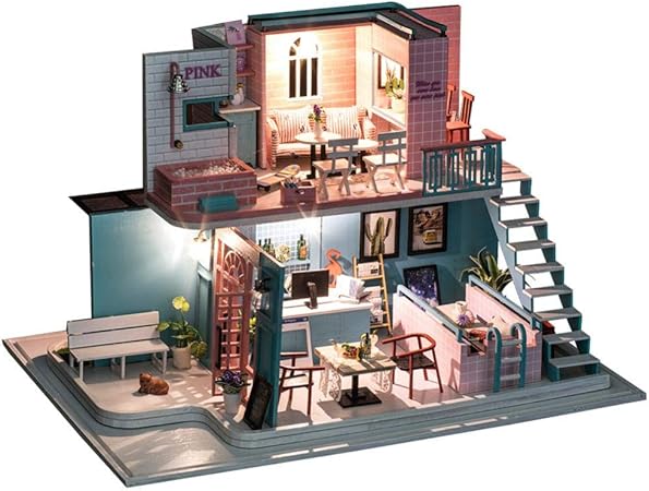 Amazon Kugin クリエイティブ ミニ温室 クラフトキット 組み合わせ 組み立て Diy おもちゃハウス 家具とアクセサリー付き ハウス おもちゃ Amazon Kugin クリエイティブ ミニ温室 クラフトキット 組み合わせ 組み立て Diy おもちゃハウス 家具とアクセサリー付き ハウス おもちゃ