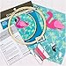 Dimensions Needle Crafts Flamingo Wool Felt Applique Embroidery Craft Kit, 6''