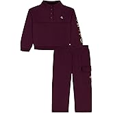 Calvin Klein baby-boys Calvin Klein 2pc Fleece Pant Set