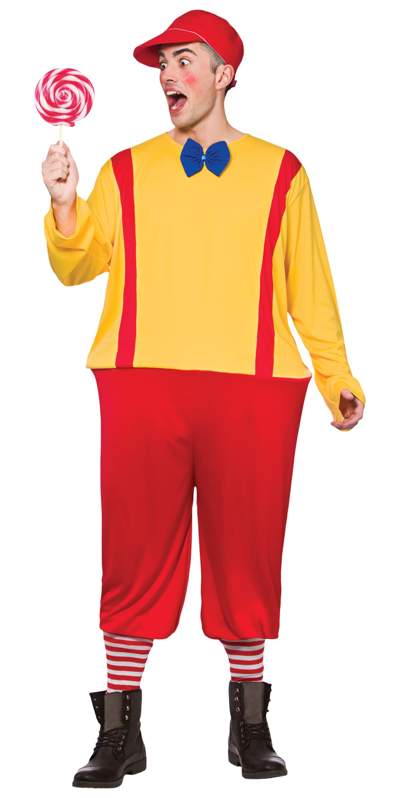 Wicked Costumes Mens Storybook Twin Fancy Dress Costume – Classic Fairytale Double Character Outfit – Adult Comedy Costume – One Size