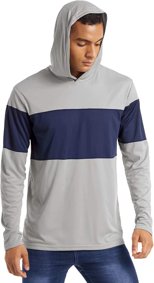mens sun shirt with hood