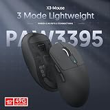 ATTACK SHARK X3 49g Ultra Light Gaming Mouse PixArt 3395 26000 DPI BT 2.4G view 6