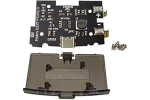ZEZEFUFU USB Type C External Slot Power Board w/Back Cover for GBA Game Boy Advance ss