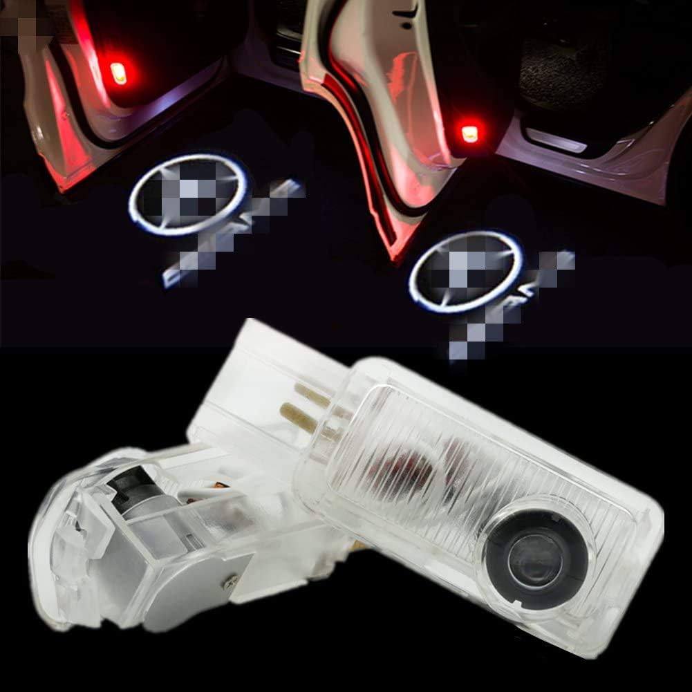 HUAYIN 2 pcs Logo Door Lighting car door lamp Welcome Light Glow Door Car Door Projector Light Logo
