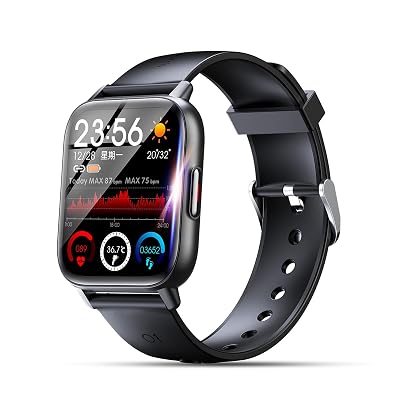 Smart Watch, 2021 Latest Bluetooth 5.2, 1.69 inch Full Touch Script Activity Meter, Smart Bracelet, Sports Watch, Stopwatch, Pedometer, 24 Different
