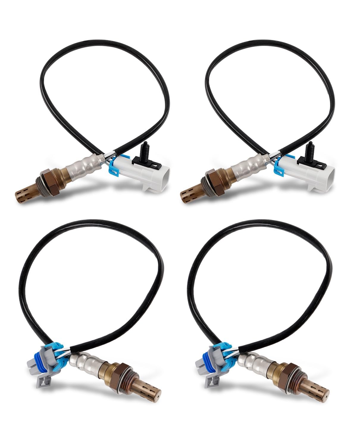 Photo 1 of 213-3866 213-4229 Oxygen O2 Sensor Upstream and Downstream Fit for Chevrolet Silverado 2500 3500 HD, for GMC Sierra 1500, for Cadillac Escalade EXT ESV, 4Pcs