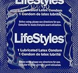 Lifestyles Extra Strength, Durable Lubricated Latex Condoms with Silver Pocket/Travel Case-12 Count