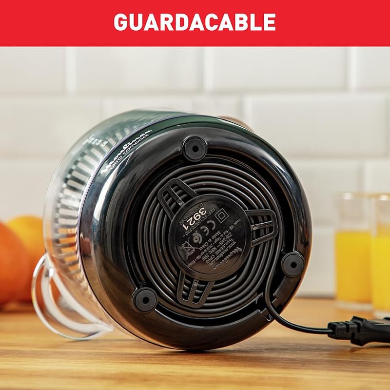 Ultracompact, Exprimidor de cítricos de 25 W, Compacto, Plástico