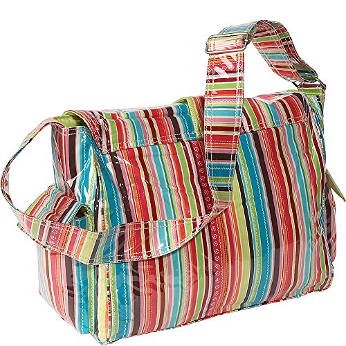 Kalencom Laminated Buckle Bag, Tequila - Thumbnail 3