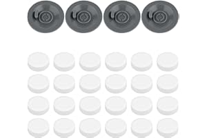 4pcs Espresso Cleaning Discs & 24pcs Cleaning Tablets Compatible with Ninja Luxe Coffee Machine, Silicone 54mm/2.13in Espress