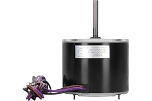 DRKERR 0131M00061SP, YDK-180S84062-01 Zongshan Broad-Ocean, 1/4 Hp Condenser Fan Motor Replaces Goodman 0131M00061SP, 830 RPM, 1-Speed, 208/230 Volts