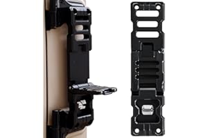 KANGIKX Side Door Hinge Foot Step - Folding Hinge Steps for Jeep Wrangler Accessories 2007-2023 JK JKU JL JLU & Gladiator JT, Aluminum Alloy Pedal Rooftop w/Bottle Opener -Pack 1 (Not fit 2021 Gladiator)