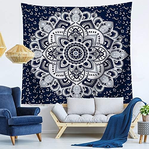 Hoganeyvan Patron De Mandala Tapiz De Moda Tapiz De Pared Colgante