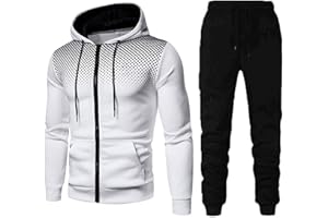 JMMSlmax Mens Tracksuit 2 Piece Hoodie Mens Hoodie Sweatsuit Sets Men's Jogging Tracksuit Set Long Sleeve Outfit Pullover Set