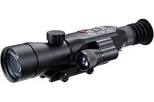 GUUNE Digital Night Vision Scope for Rifles Infrared Digital 50mm Lens IP66 Zoom 3.7-11x (WiFi) Range Finder,Easy Zeroing IR LED Light Outdoor Rifle Hunting scopes Crosshairs