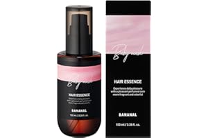 BANANAL Perfumed Hair Oil & Serum 2-in-1 – Korean Essence Oil for Frizzy, Dry, Damaged Hair & Glass Hair Shine – Argan Oil & Amino Acids – Sulfate & Paraben-Free – Baby Musk, 100ml / 3.38 fl oz