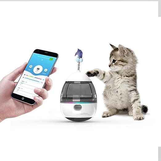 automatic treat dispenser for cats