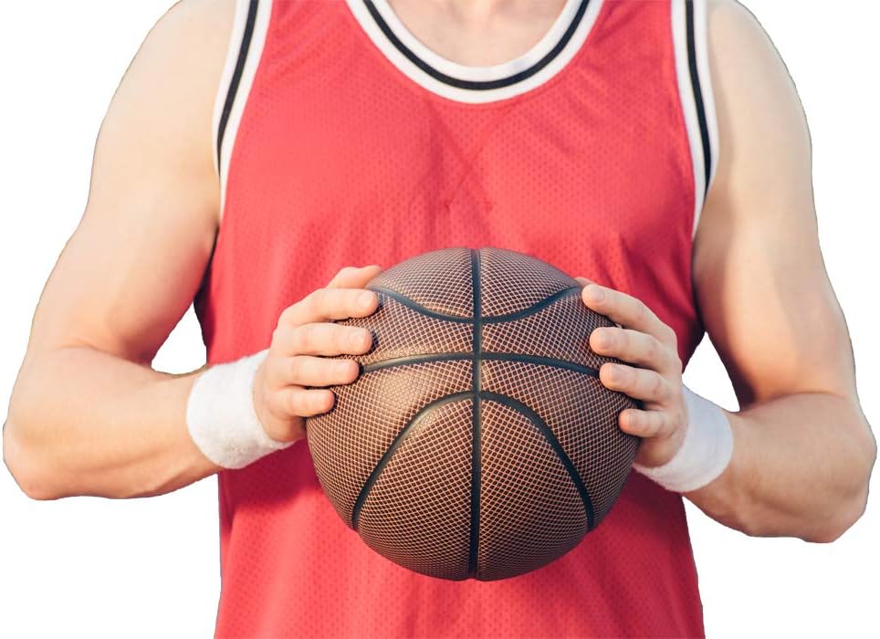 Unique Sports Multi Color Pack Sports Wristbands for Basketball Leagues, 5 pair of Wristbands per pack: Sports & Outdoors