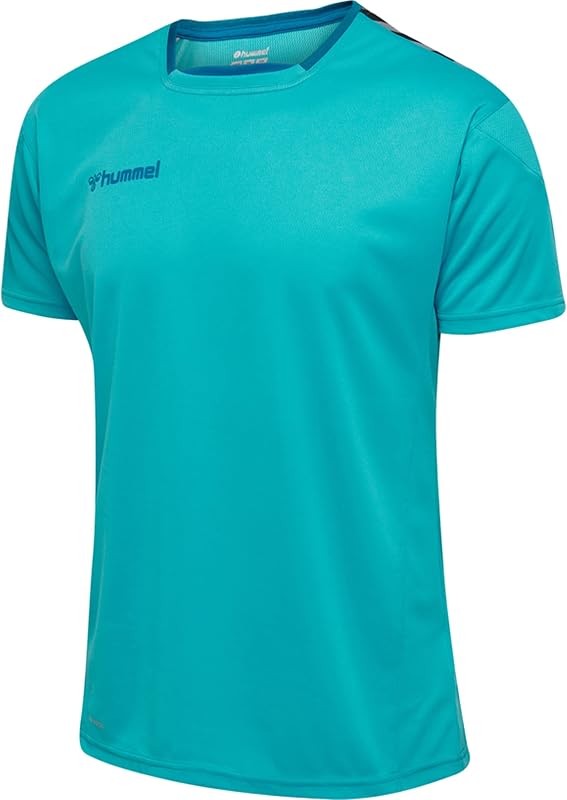 Mens hmlAuthentic Poly T-Shirt, Blue, Small