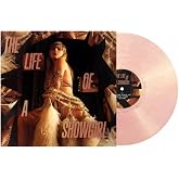 The Life Of A Showgirl Opaque Pink &amp; Pale Yellow With Gold Shimmer Record Includes Lyric Booklet &amp; Poster