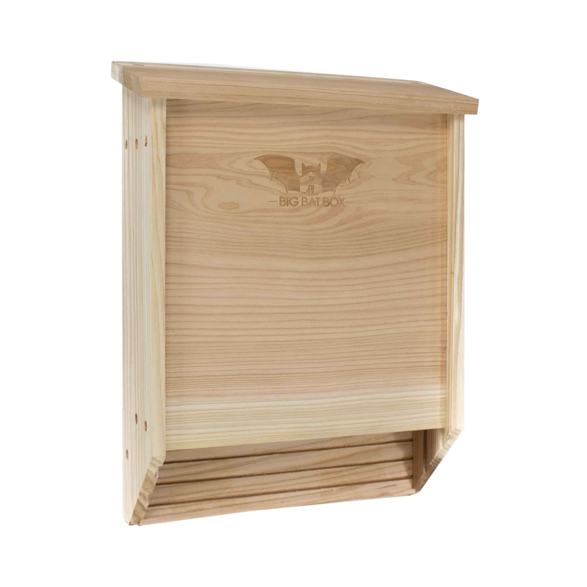 wildyard cedar bat house kit - 2 chamber, holds 75 - weatherproof bat shelters for outdoors - simple installation kit & outdoor shelter - wildlife house for patio & colony attraction