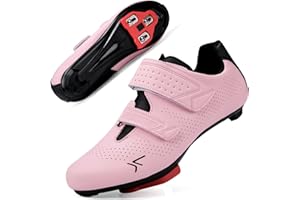 ULTIANT Mens Womens Cycling Shoes Compatible with Peloton Road Bike Riding Bicycle Pre-Installed Delta Cleats