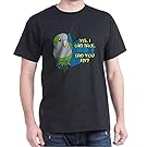 CafePress Can You Fly Quaker Parrot - 100% Cotton T-Shirt