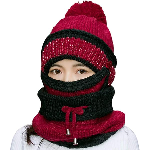 Ensemble Bonnet, écharpe, Gants Femme - Hiver Chaud, Doublure Polaire, écran Tactile - Cadeau Noël, Ski, Randonnée