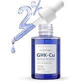 Copper Peptides Serum for Face with Liposomal 2% GHK-Cu, Hyaluronic Acid | Multi Peptides Serum with PDRN | Advanced Korean Anti-Aging Serum | Glow Serum for Fine Lines, Firming, Elasticity- 1 Fl Oz