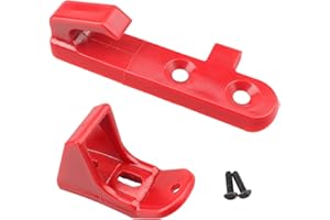 APPYU Plastic Folding Hook & Latch Set for GOTRAX GXL V2 XR Ultra XR Ellite Electric Scooters Clip Red Accessory Holder and Fender Clip Scooter Hanger Hook