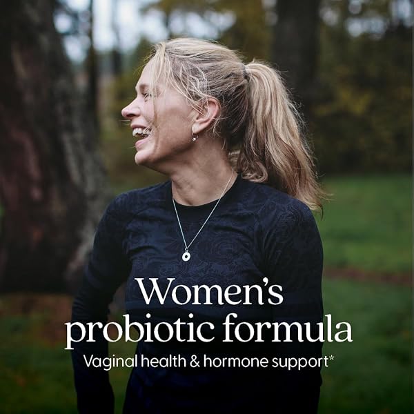 NEW CHAPTER PROBIOTICS FOR WOMEN – 60 CT (2 MONTH SUPPLY), WOMEN’S DAILY PROBIOTIC WITH PREBIOTICS AND PROBIOTICS FOR VAGINAL HEALTH & CHASTE TREE FOR HORMONAL SUPPORT, 100% VEGETARIAN, NON-GMO
