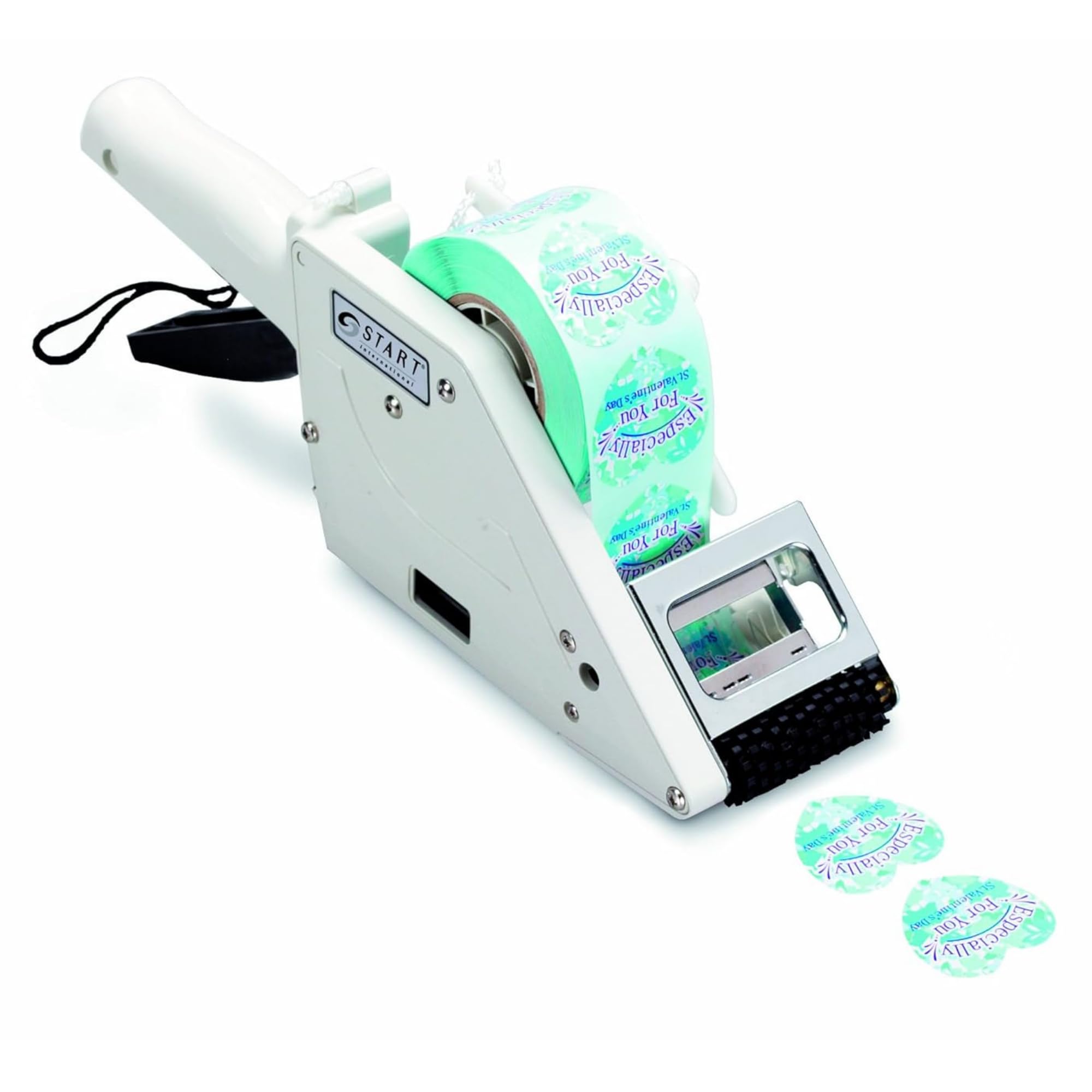 START International LAP65-60 Manual Hand-Held Label Applicator, 60 mm, White