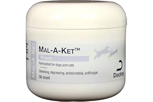 Mal-a-ket Wipes for Support Healthy Skin for Dogs, Cats 50ct by Dechra