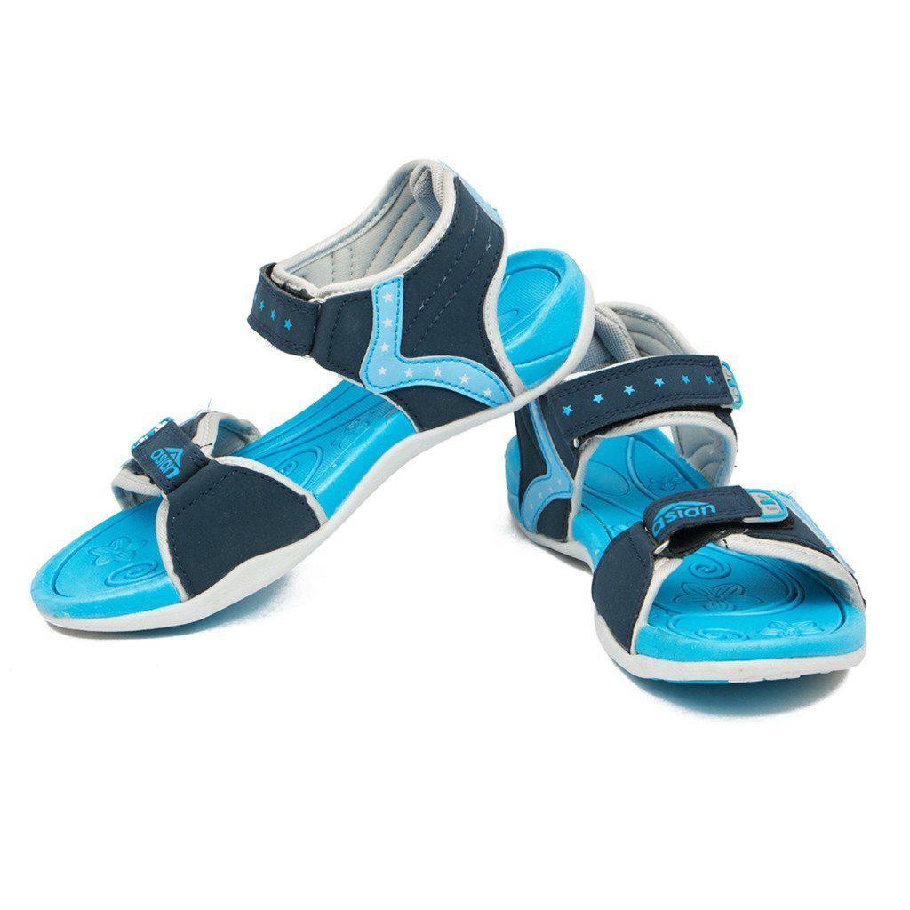 asian shoes ladies affair 01 navy blue sky sandal