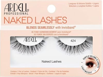 Ardell Naked Lash 424 False Eyelashes Subtle Volume Length Vegan 1 Pair