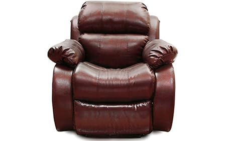 Midas MIDASRECLINERWTA1S Single Seater Recliner (Maroon)